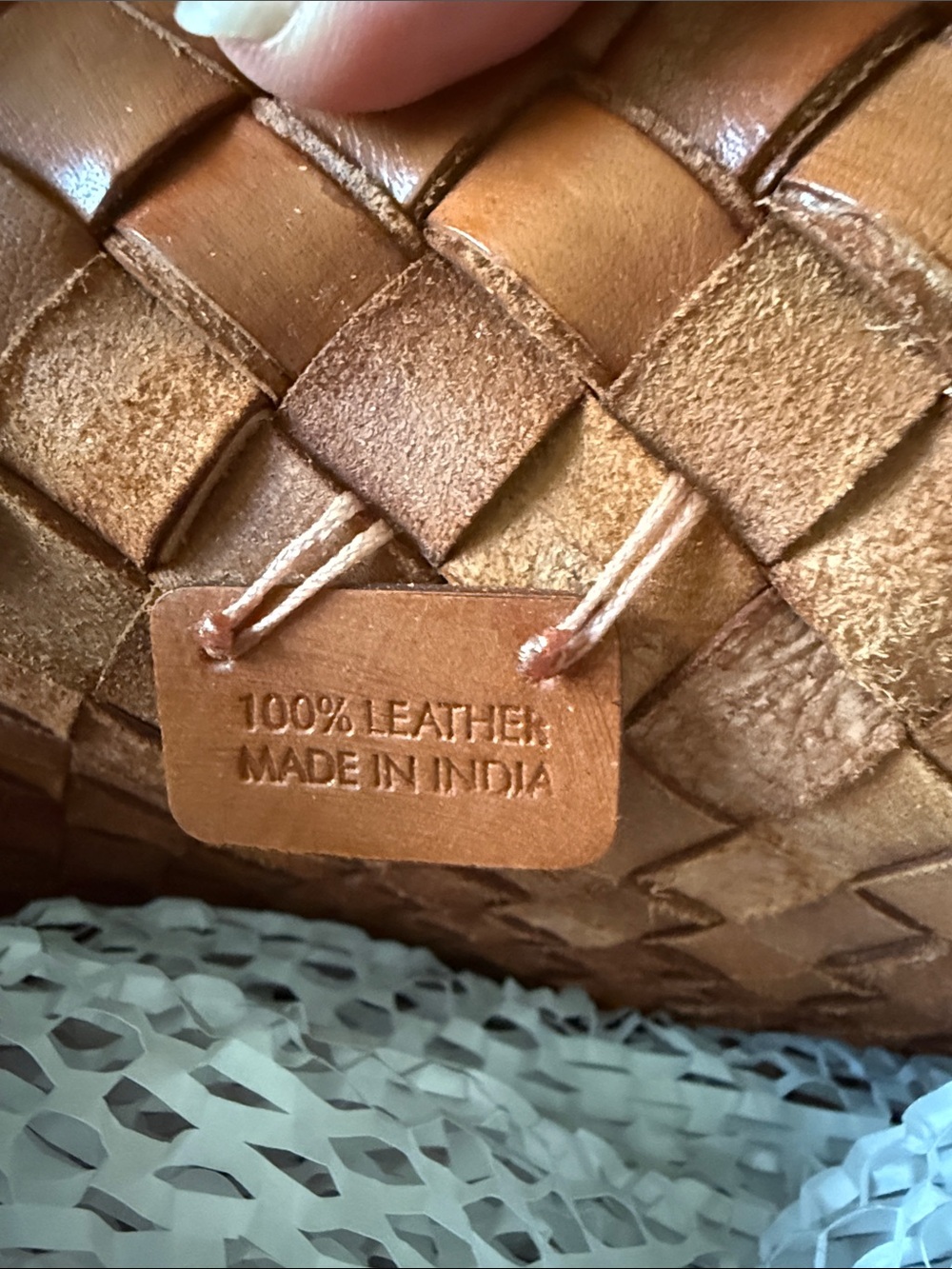 DRAGON DIFFUSION Egola woven leather tote NEW - Picture 10 of 12